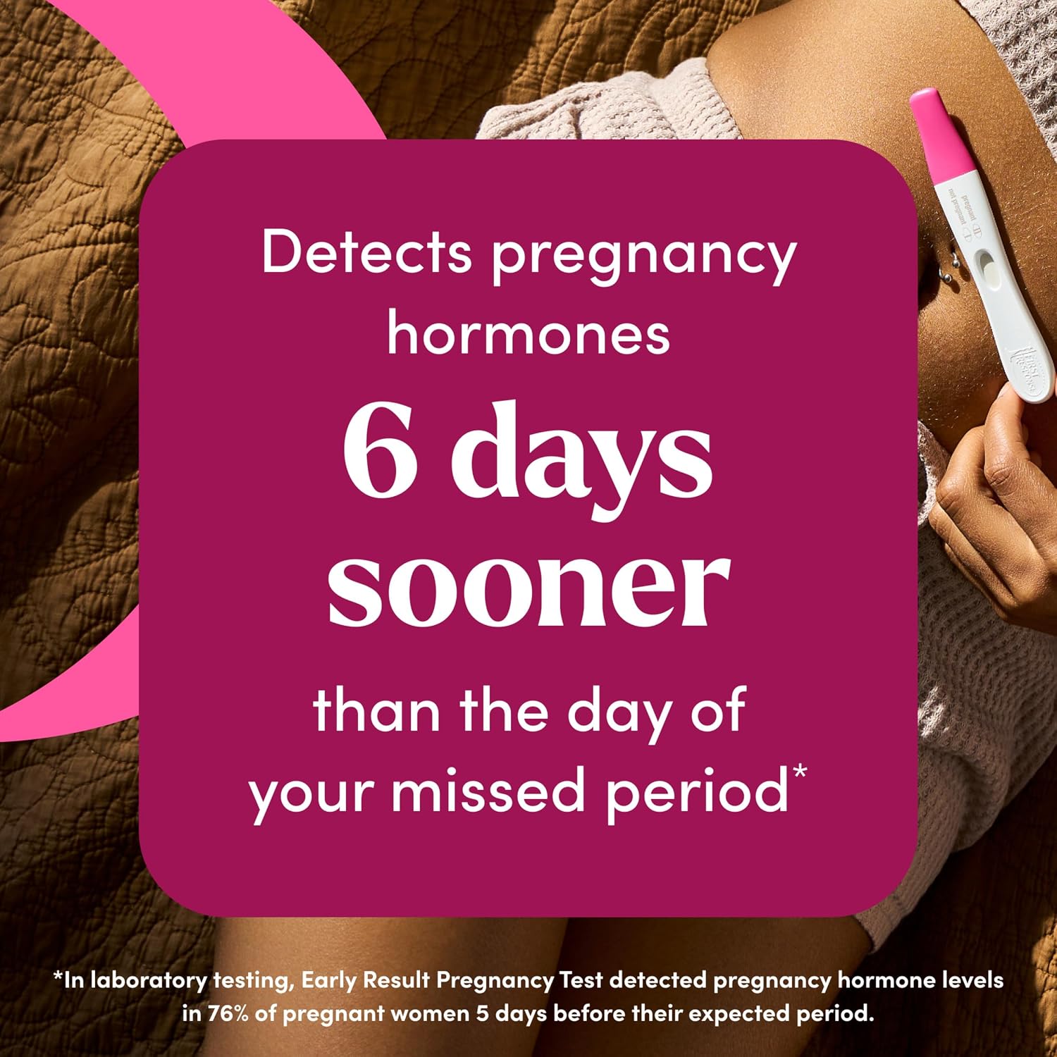 First Response Early Result Pregnancy Test, 3 Pack (Packaging & Test Design May Vary) | Test Before Missed Period*, Over 99% Accurate*, Detects Pregnancy Hormone, Results In 3 Minutes - Image 4