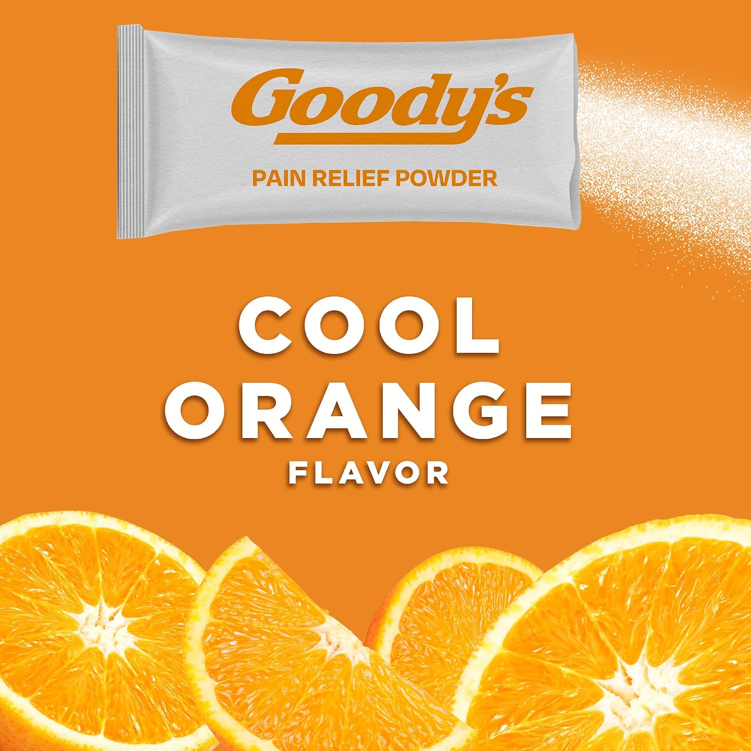 Goody's Triple Action Pain Relief, Cool Orange Powder, 24 Count, Pack of 2 | Goodys Headache Powder, With Acetaminophen, Aspirin & Caffeine, Fast & Effective Headache Relief for Adults, Dissolve Packs - Image 5