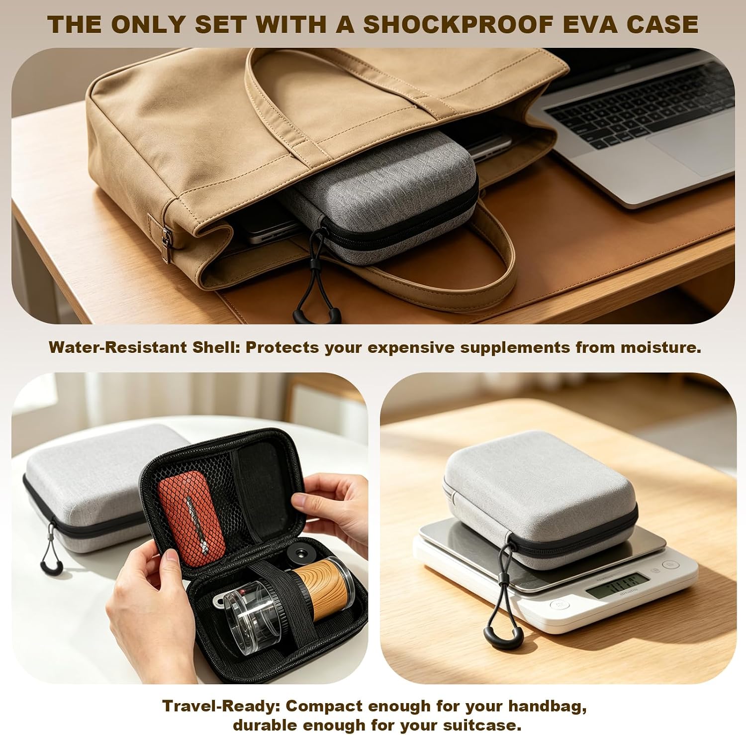 Pill Crusher, Grind Pills to Fine Powder, with Pill Cutter for Small and Large Medication and Vitamin Tablets with Storage Compartment - Image 5