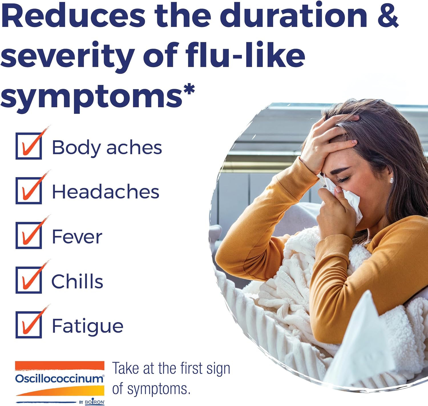 Boiron Oscillococcinum for Relief from Flu-Like Symptoms of Body Aches, Headache, Fever, Chills, and Fatigue - 30 Doses - Image 2