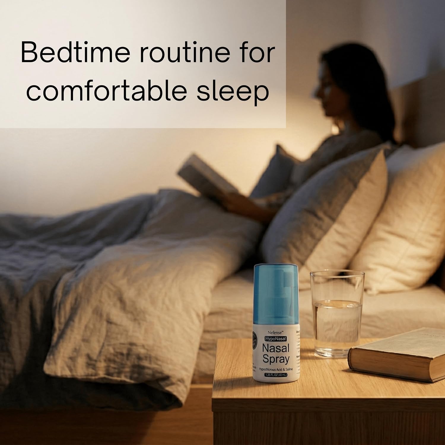 HypoNasal Daily Nasal Spray, Doctor Approved Hypochlorous Acid Antimicrobial Spray Cleanses Irritants Causing Allergies Inflammation Congestion Snoring and Irritation, Deep Sleep, Opens Airways - Image 7