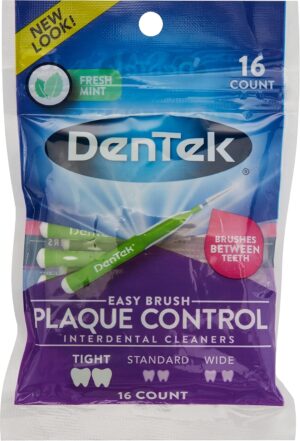 Dentek Easy Brush Cleaners Extra Ti...