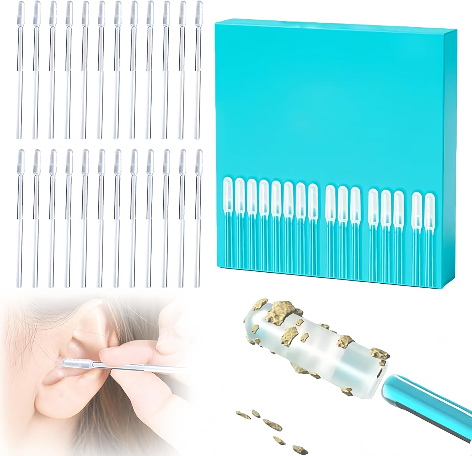 Earwax Removal Adhesive Swabs, New ...