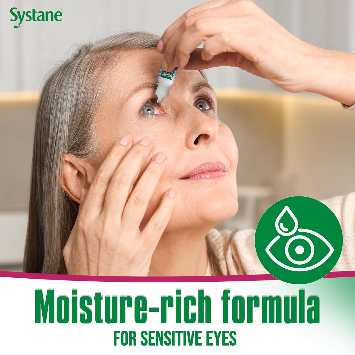 Systane UlTRA Lubricant Dry Eye Drops, 0.33 Fl Oz, 2 Pack - Image 3