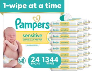 Pampers Sensitive Baby Wipes, Clini...