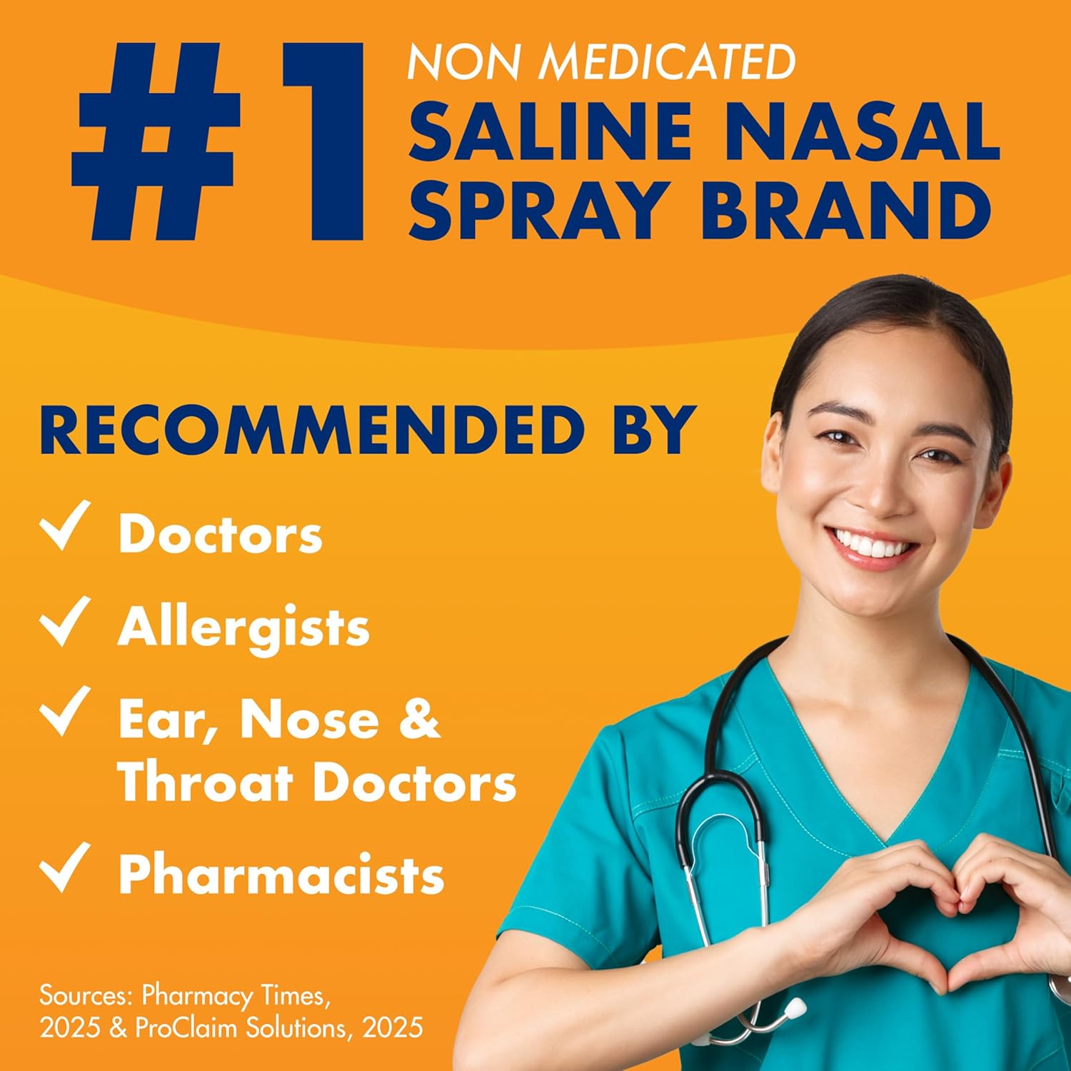 Arm and Hammer, Simply Saline Nasal Care Daily Mist - Instant Relief for Every Day Congestion - One, 4.5 Ounce - Image 7