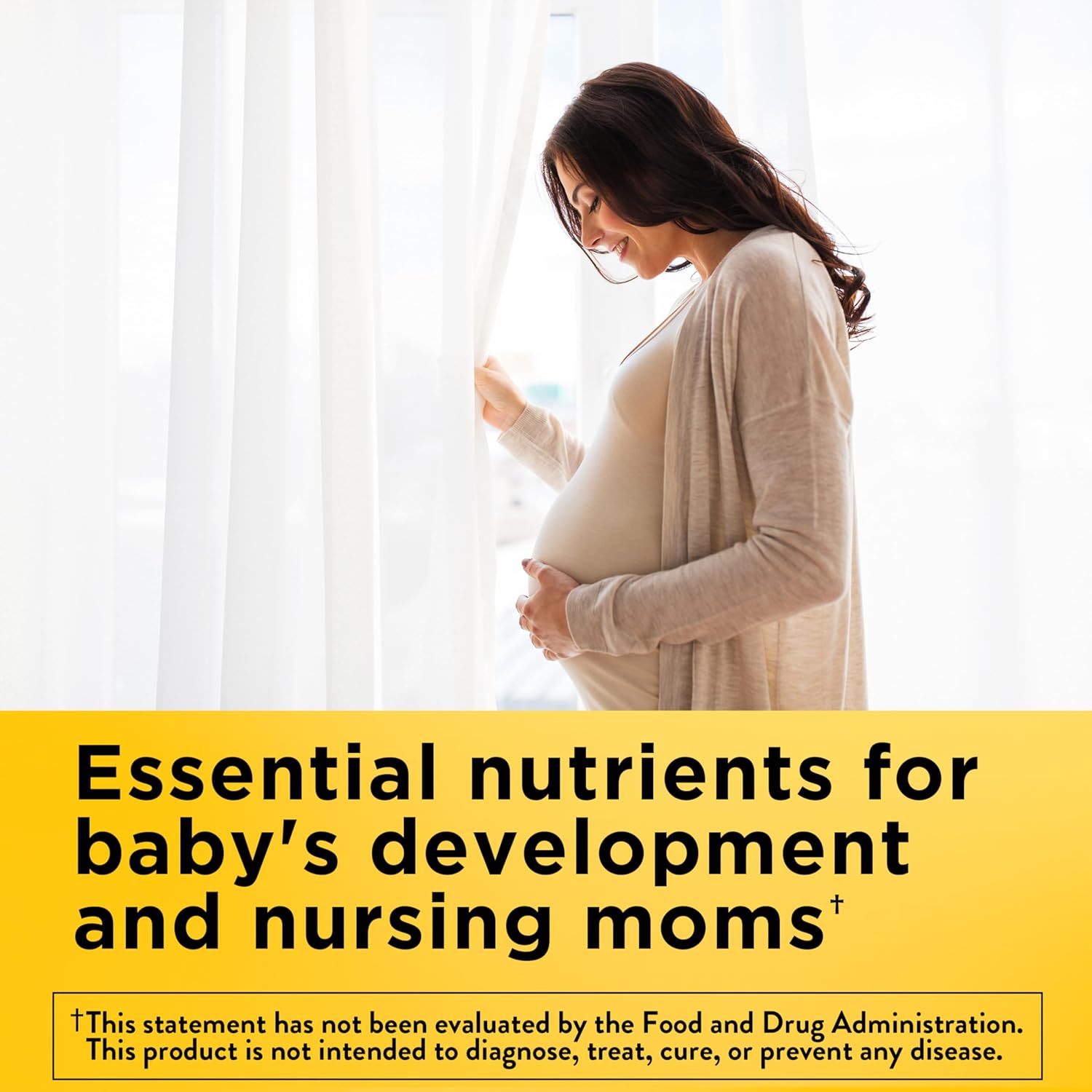 Nature Made Postnatal Multivitamin + DHA 200 mg, 60 Softgels | Postnatal Vitamins for Women, Includes Iron, Vitamin D3, Calcium, Iodine and More for Breastfeeding Moms, 60 Day Supply - Image 2
