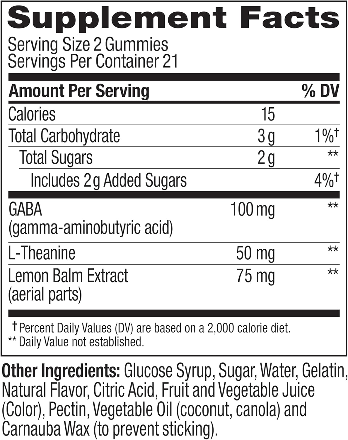 OLLY Goodbye Stress, Stress Support* Supplement, 50mg L-Theanine - 42 Count - Image 9