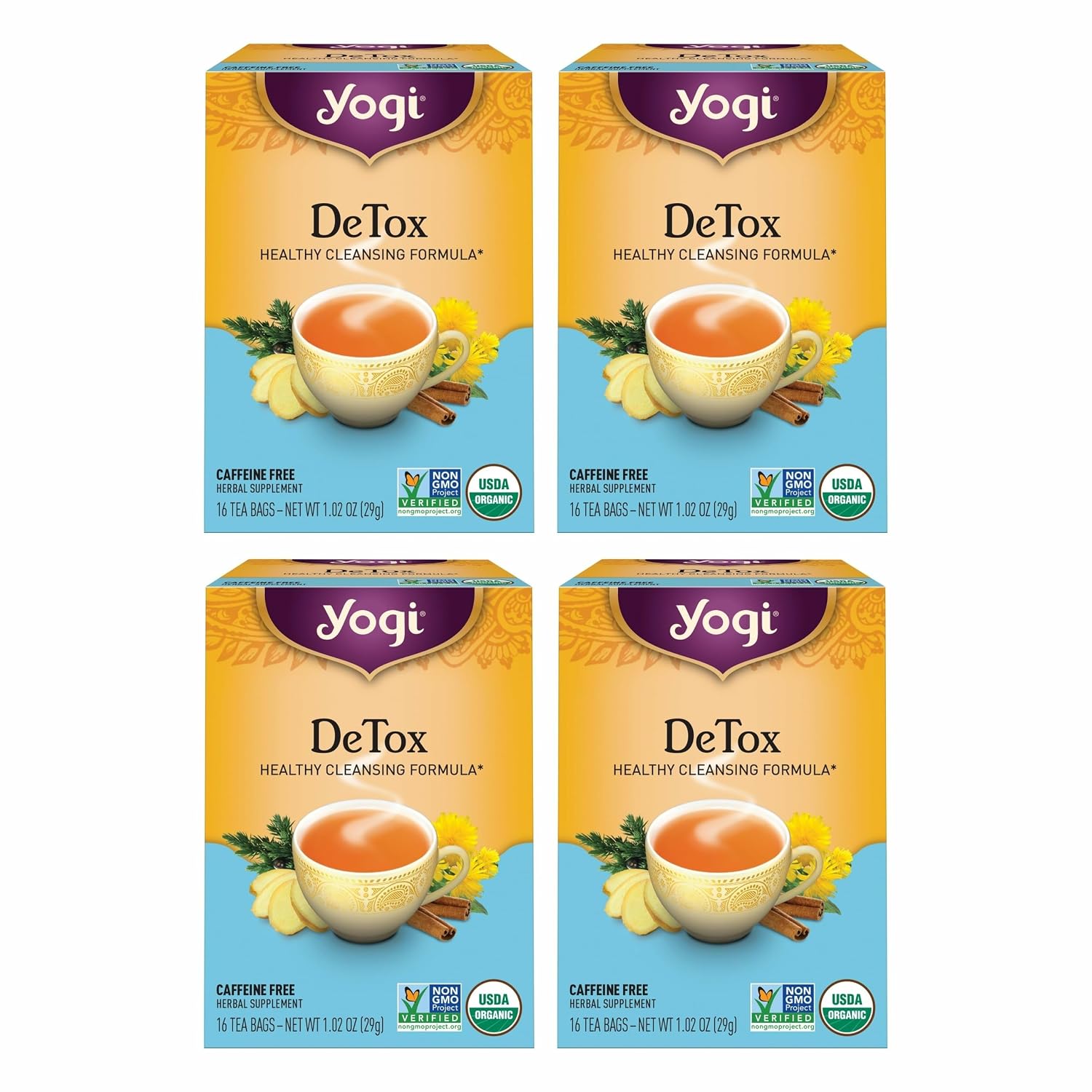 Yogi DeTox Tea, Healthy Cleansing F...