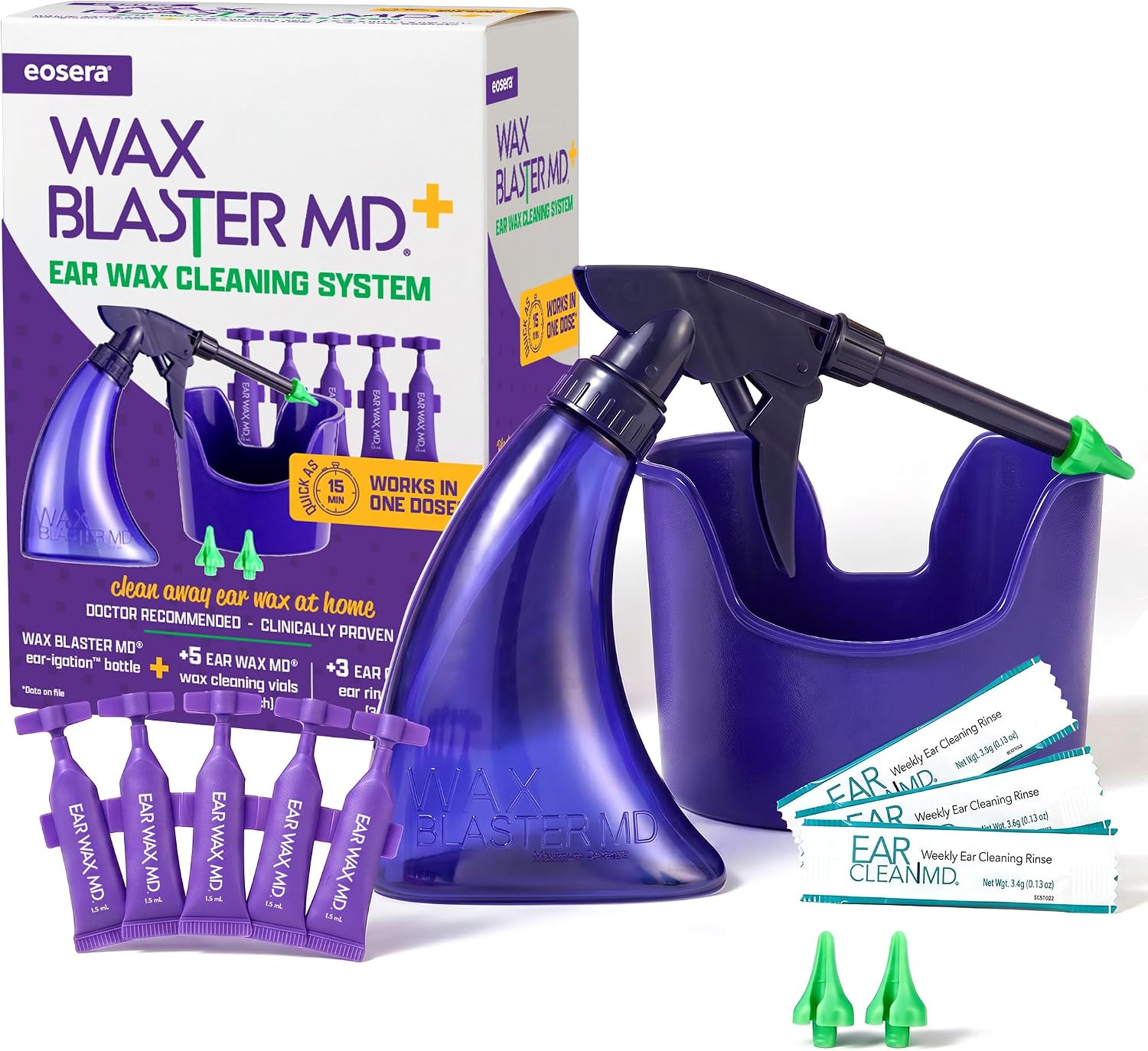 eosera Wax Blaster MD+ Ear Wax Clea...