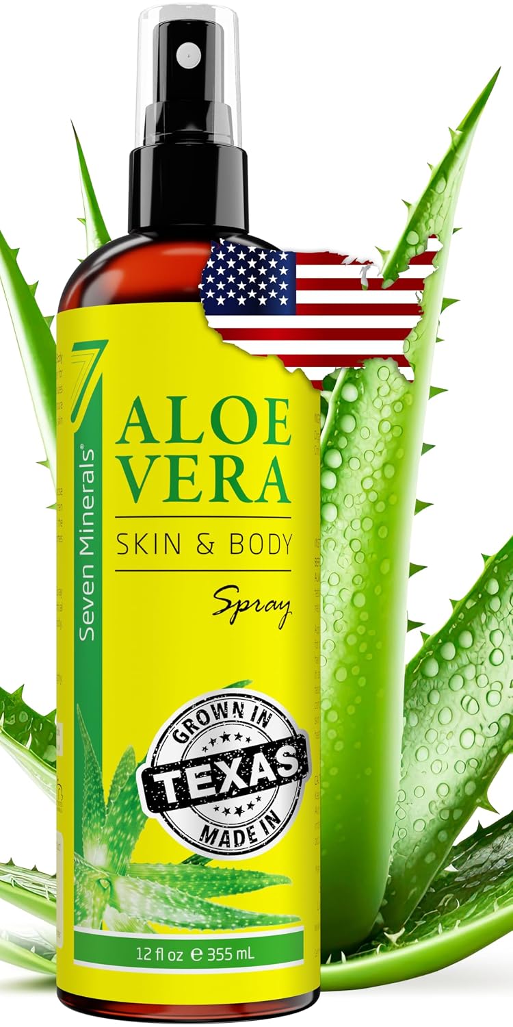 Seven Minerals, Aloe Vera Spray for...