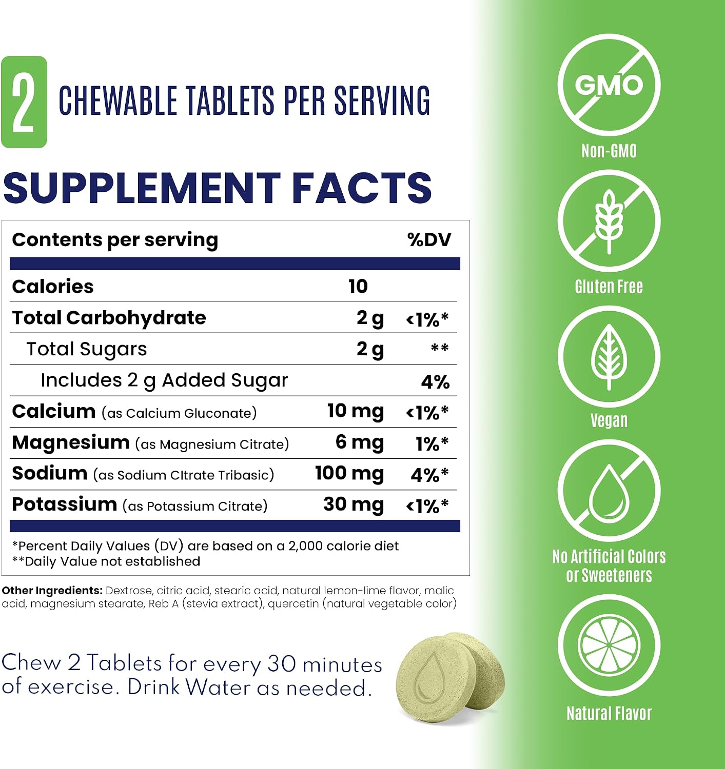 SaltStick Electrolyte FastChews Lemon Lime - 120 Chewable Tablets | Chewable electrolyte tablets that start working in 45 seconds. No mixing or waiting—just chew for hydration on the go. - Image 5