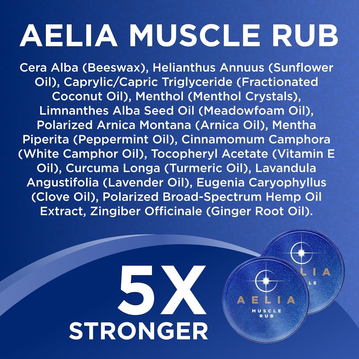 Sore Joint & Muscle Rub | Fast Acting Intensive Muscle Balm with Hemp Menthol Arnica & Camphor for Back Shoulder Neck Knees and Feet Targeted Relief | Long Lasting Non-Greasy & Lightweight (2 Pack) - Image 9