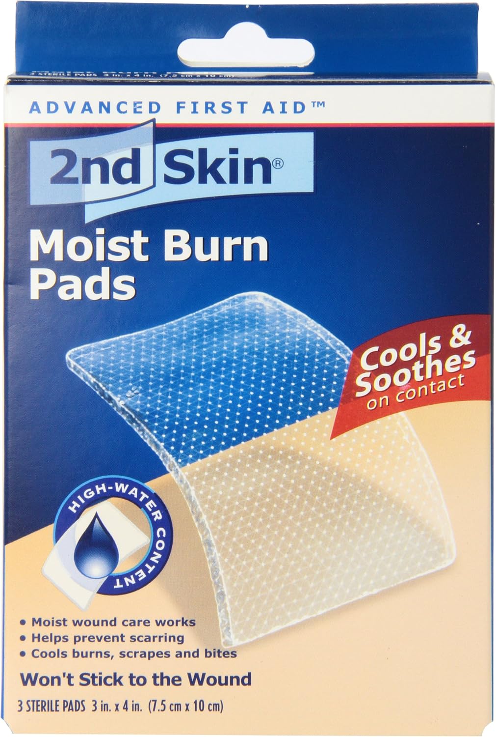 Spenco 2nd Skin Moist Burn Pads, La...