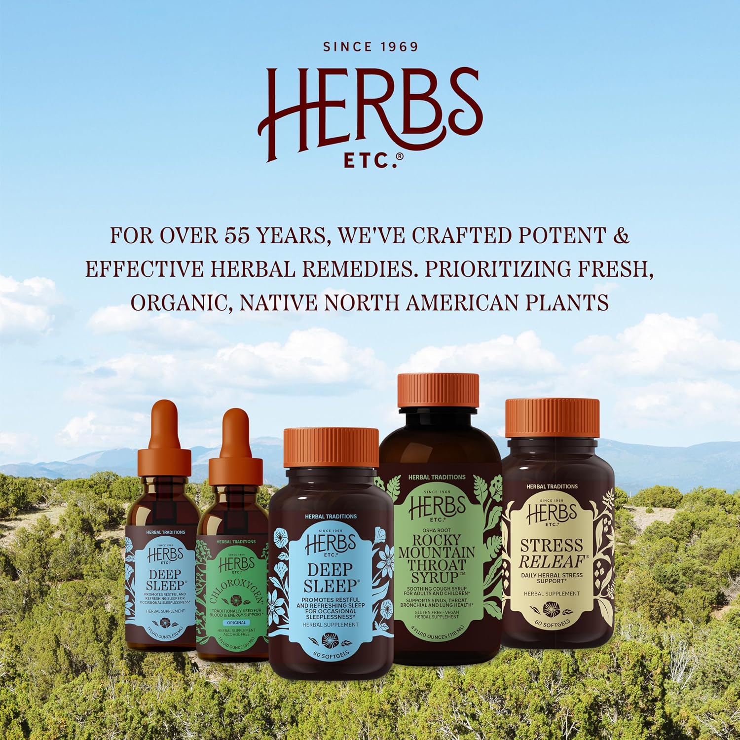 Herbs Etc. Deep Sleep Softgels - Holistic Bedtime Supplement for Calming Sleep Aid - Chamomile, Lemon Balm Extract & Passionflower - Melatonin-Free, Gluten-Free & Organic - 30 Count (30 Servings) - Image 7