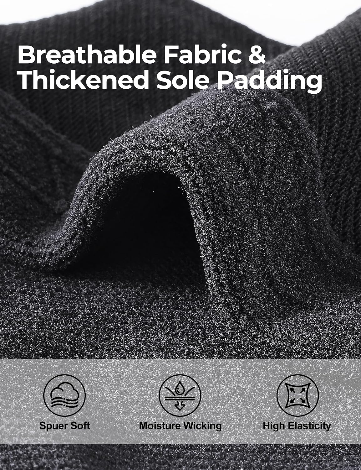 CS CELERSPORT Compression Socks for Men Women 20-30mmHg Running 3 Pairs | Breathable Knee High Circulation Support Socks for Travel, Pregnant, Nurses, Athletic, Daily Stand - Image 5