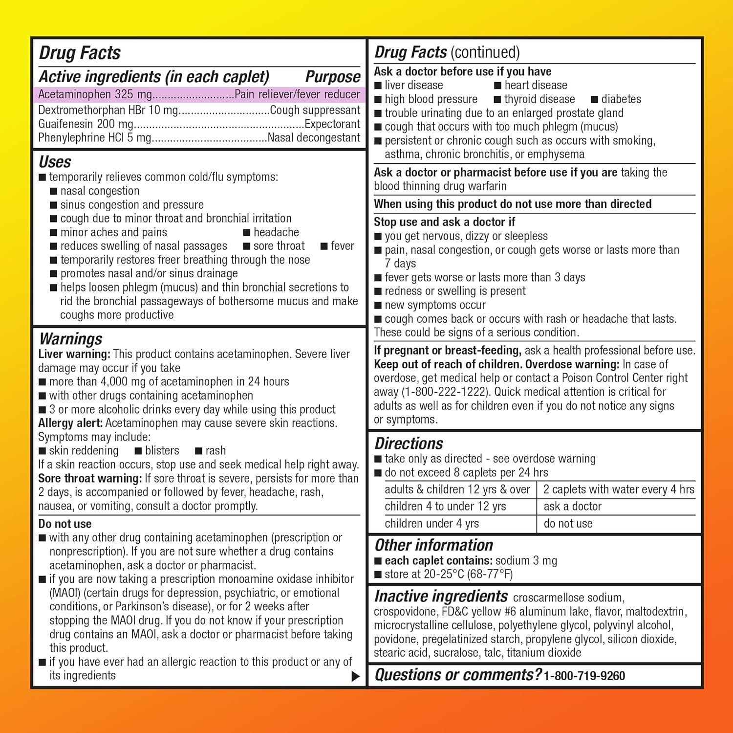 Amazon Basic Care Daytime Severe Cold & Flu Relief Caplets, Multi-Symptom Relief for Headache, Fever, Sore Throat, Chest & Nasal Congestion, Vapor Ice, 24 Count - Image 5