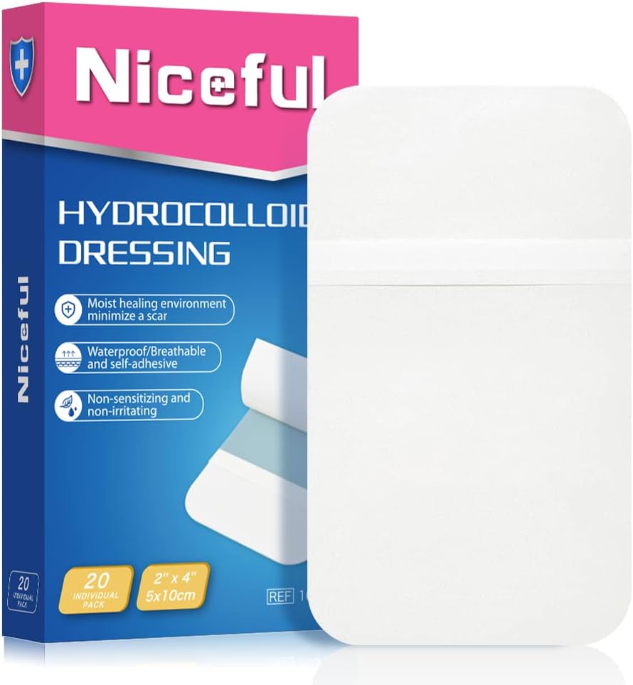 Niceful Hydrocolloid Bandages 2 x 4...