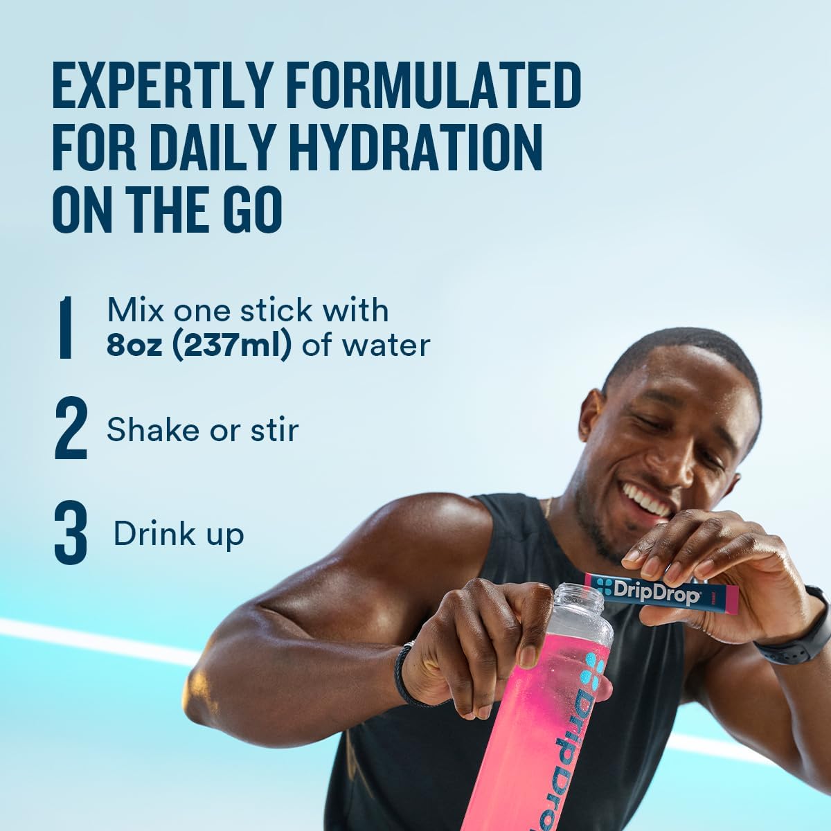 DripDrop Hydration Juicy Variety Pack, Electrolyte Packets, 32 Count - Image 7