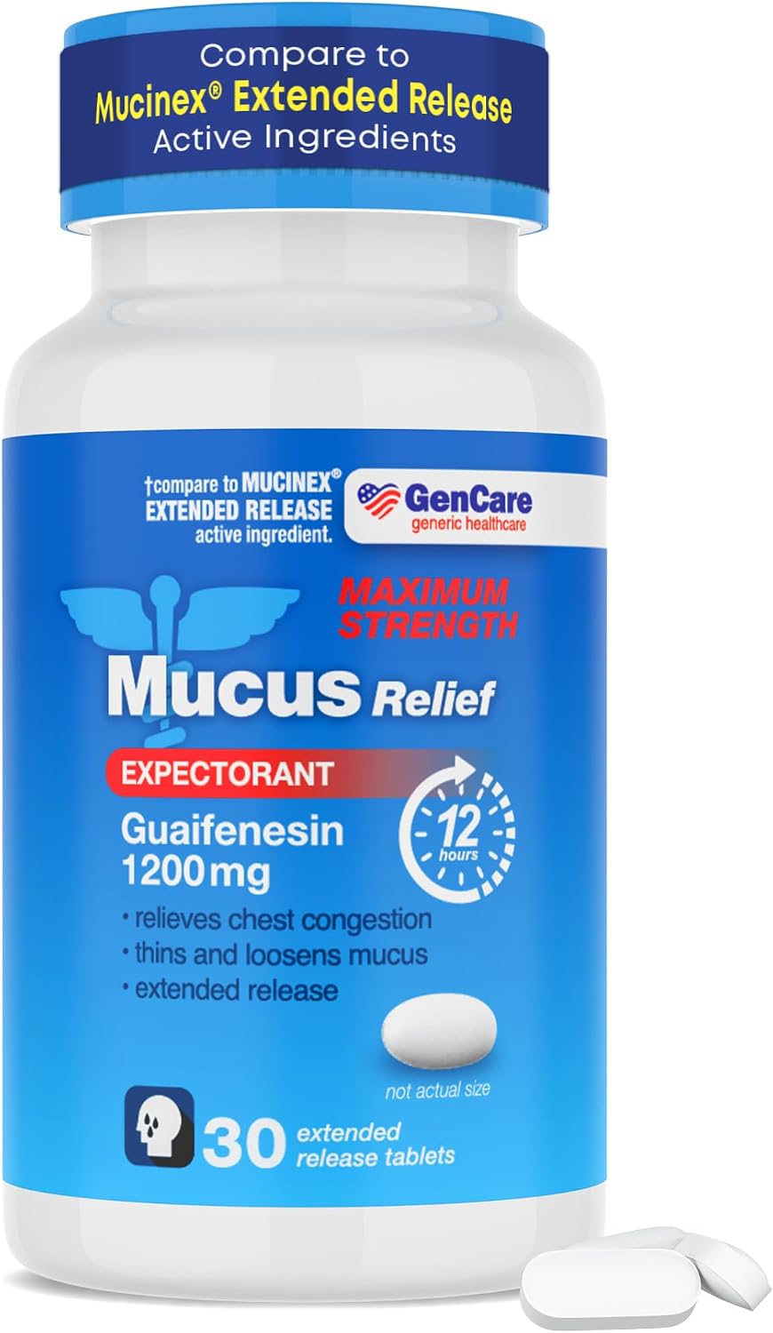 GenCare Mucus Relief Max Strength G...