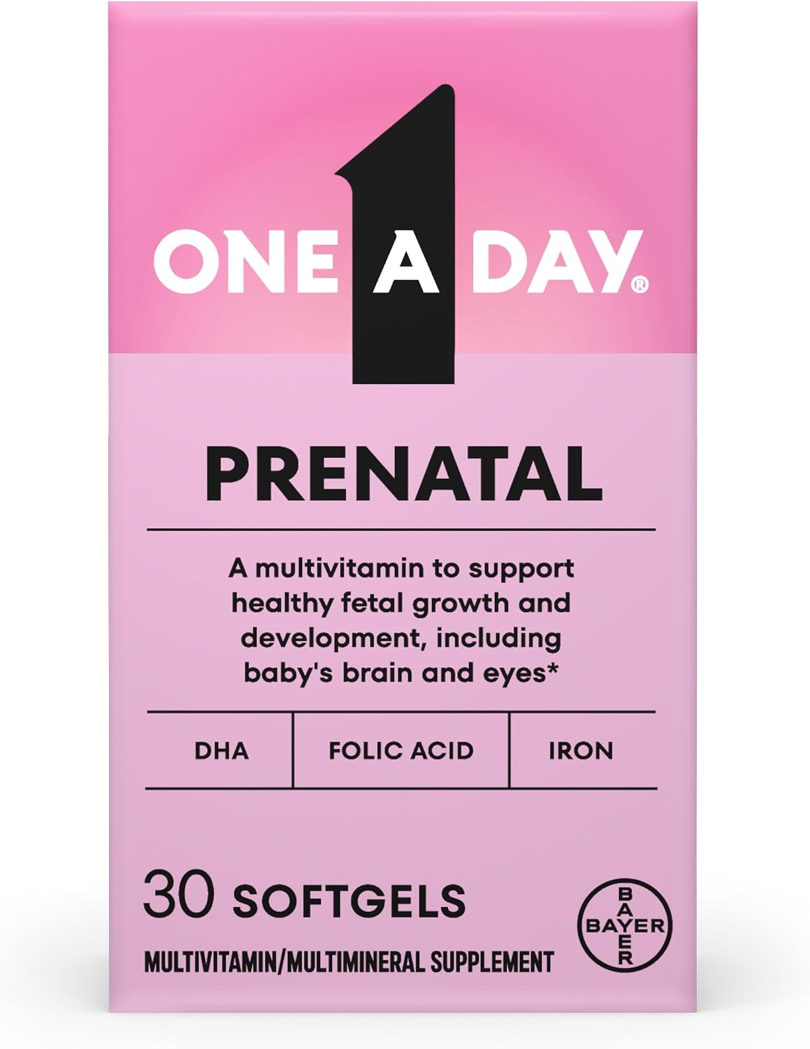 One A Day Prenatal Vitamins- Folic ...
