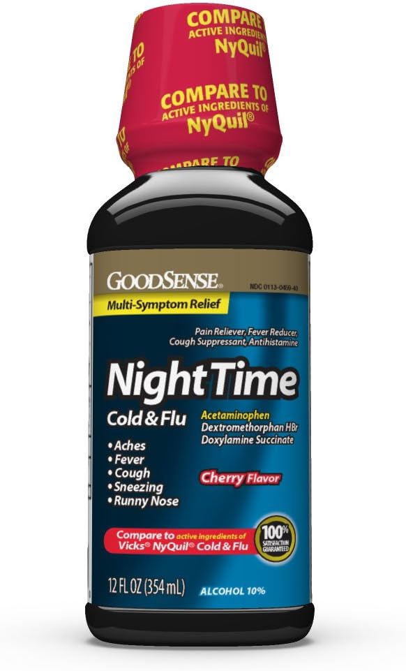 GoodSense Nighttime Cold & Flu...