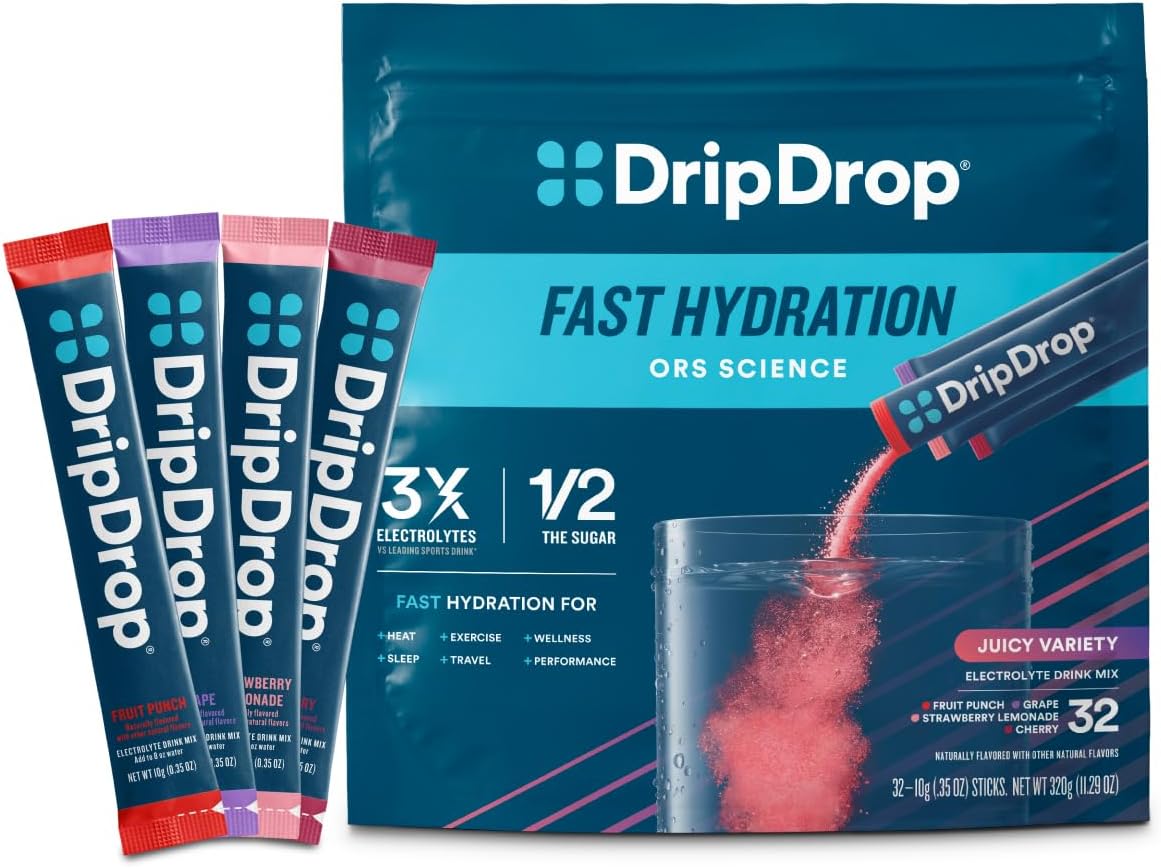 DripDrop Hydration Juicy Variety Pa...