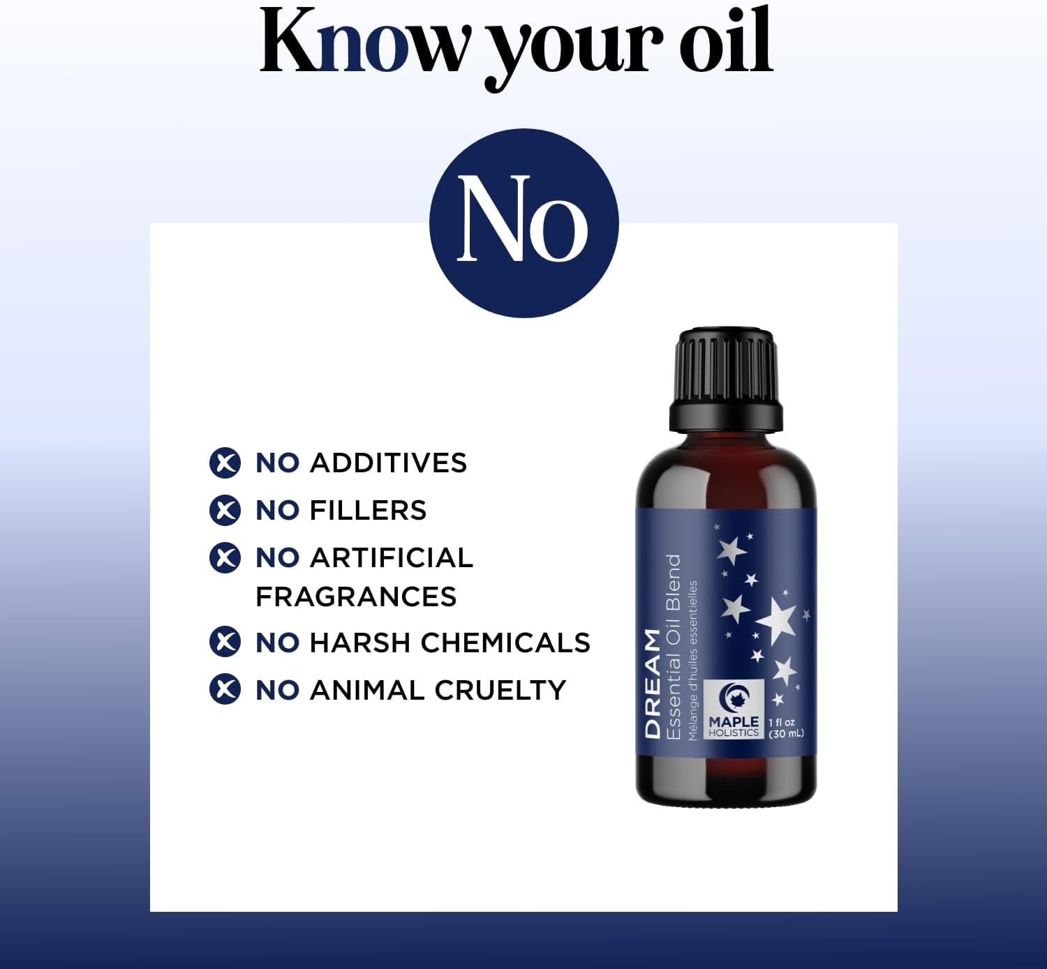 Sleep Essential Oil Blend for Diffuser - Dream Essential Oils for Diffusers Aromatherapy and Relaxation with Clary Sage Ylang-Ylang Roman Chamomile and Lavender for Sleep Time Support (1 Fl Oz) - Image 4