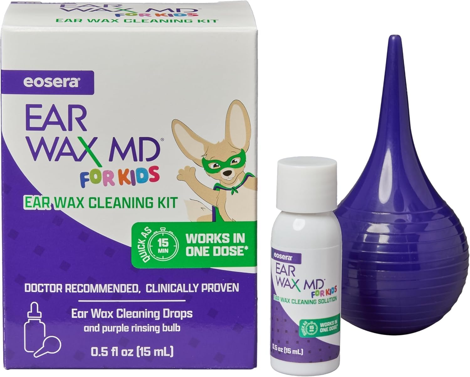 eosera Ear Wax MD for Kids Cleaning...