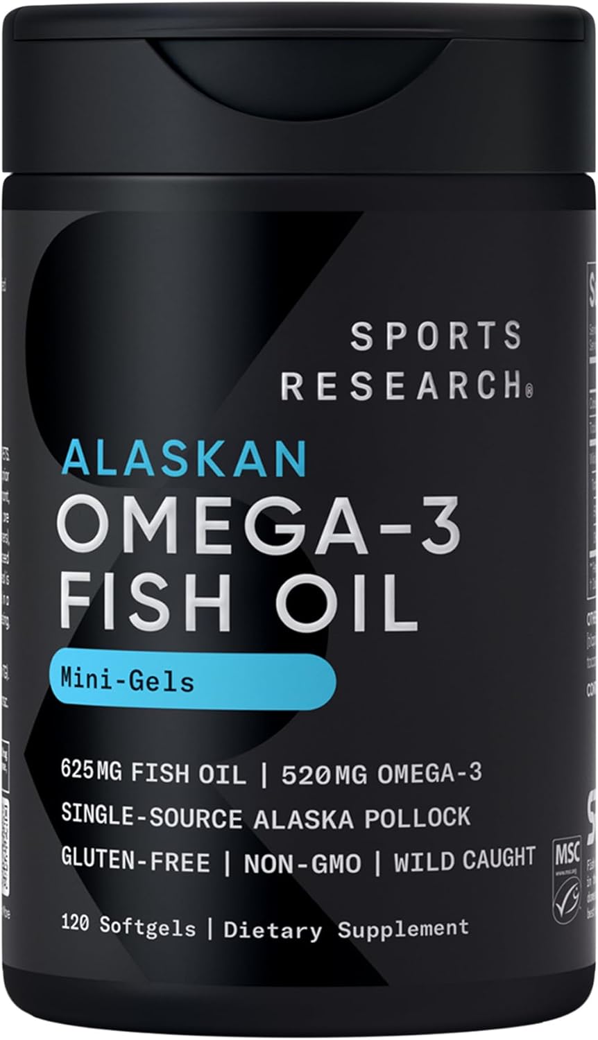 Sports Research® Omega-3 Fish Oil ...