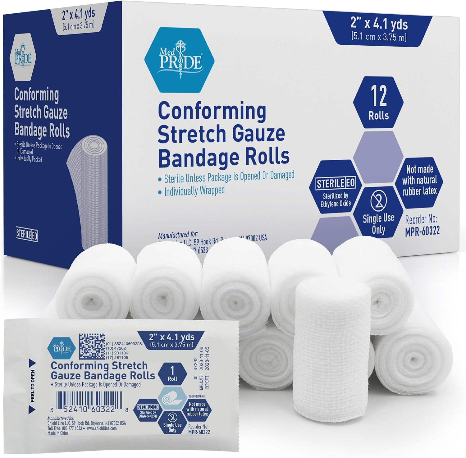 MED PRIDE Sterile Conforming Stretc...