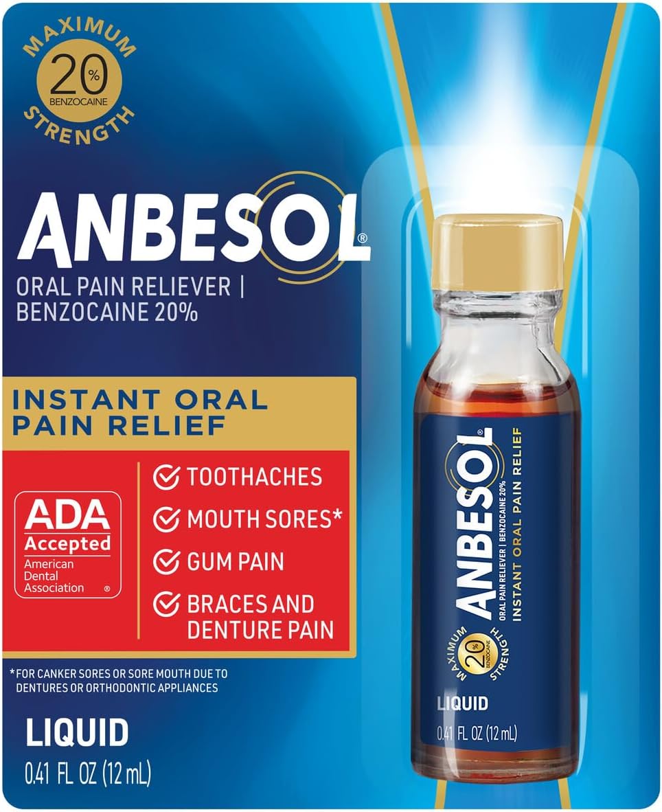 Anbesol Maximum Strength Liquid Ora...
