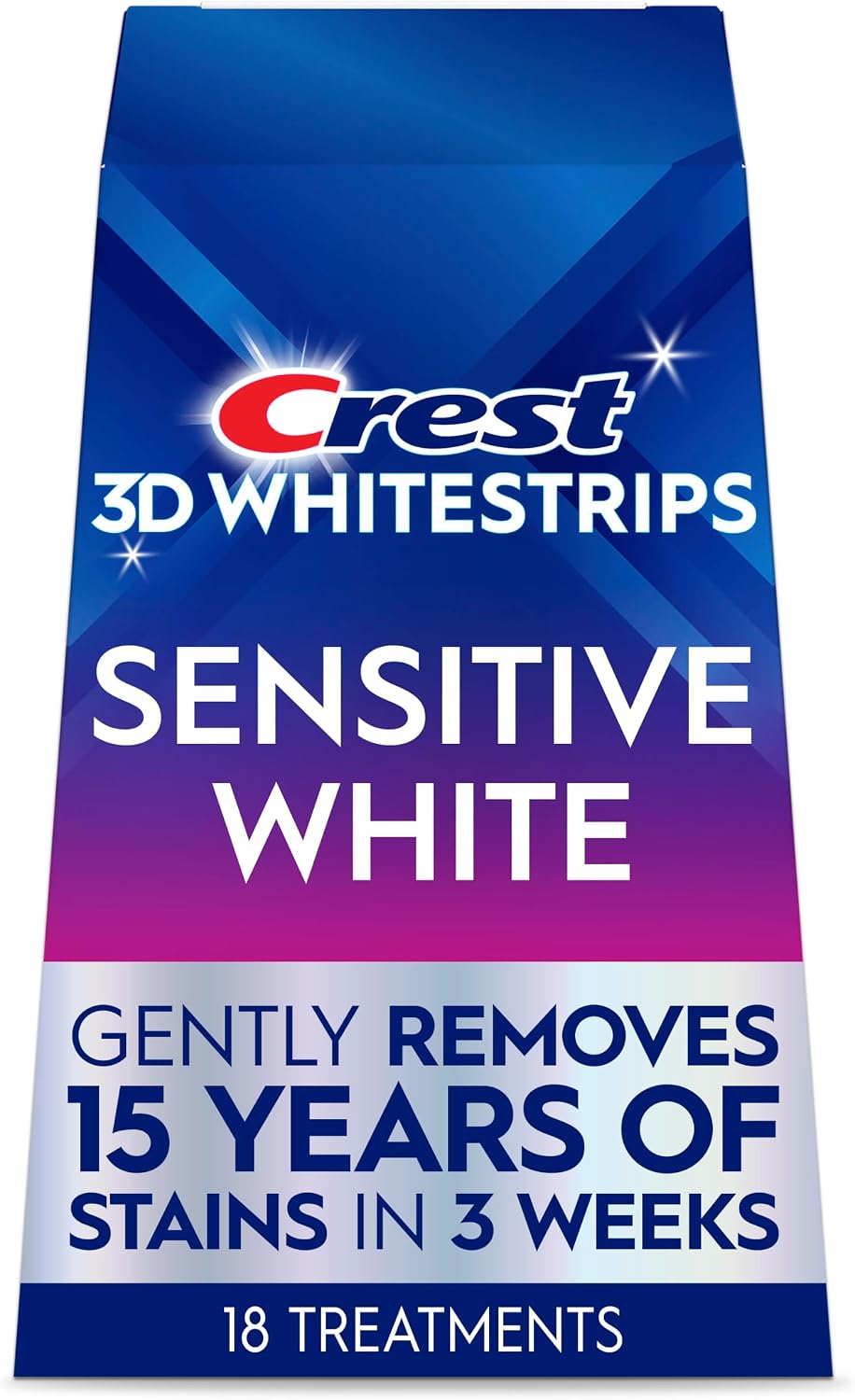 Crest 3DWhitestrips Sensitive White...