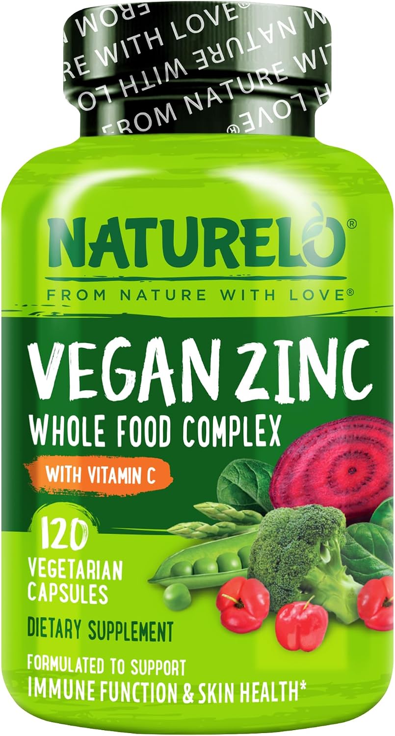 NATURELO Vegan Zinc Immune Support ...