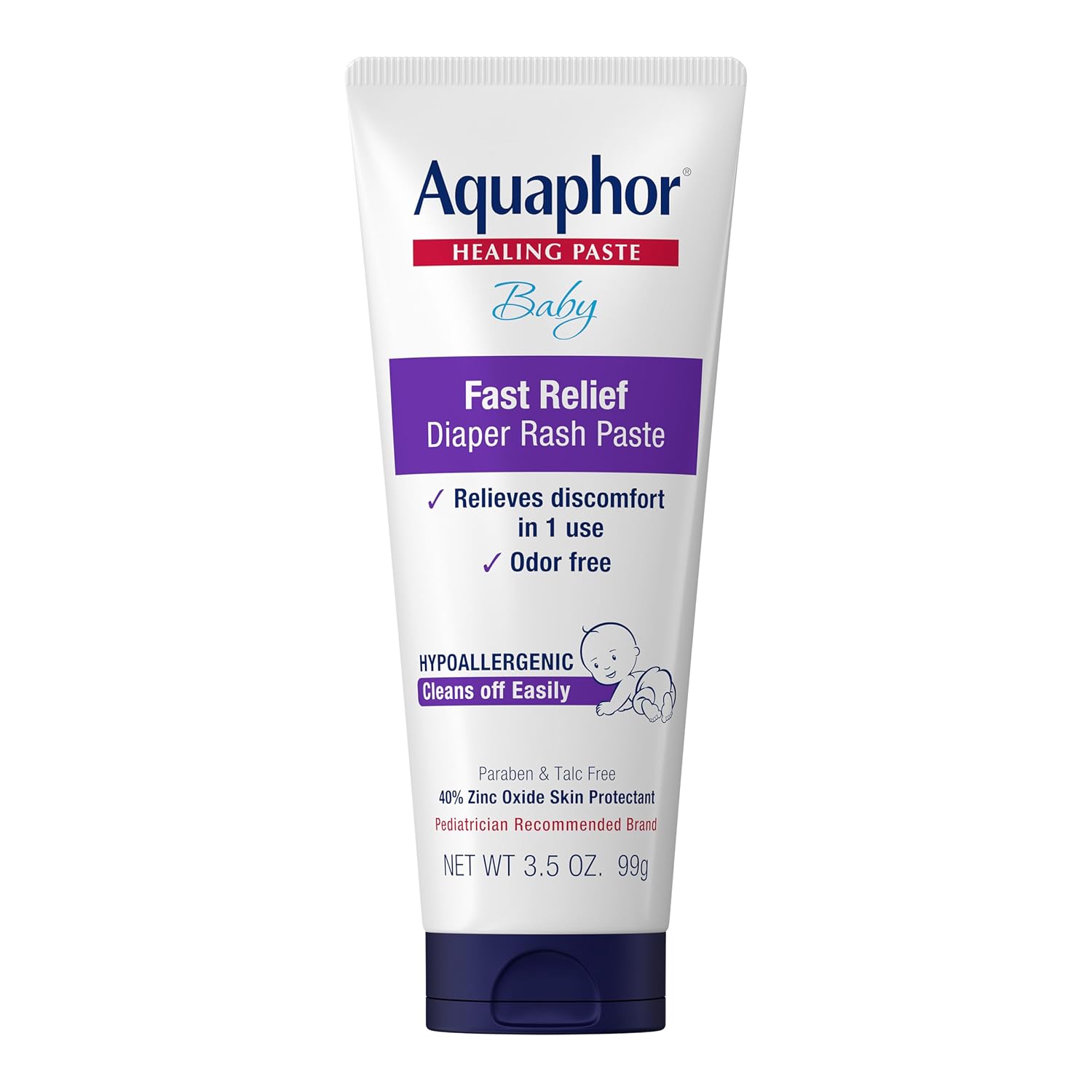Aquaphor Baby Diaper Rash Paste wit...