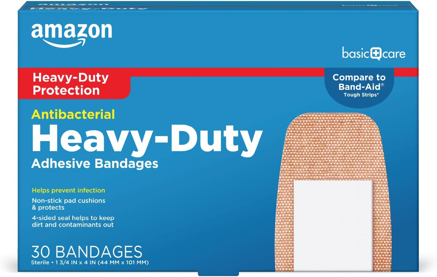 Amazon Basic Care Heavy Fabric Adhe...