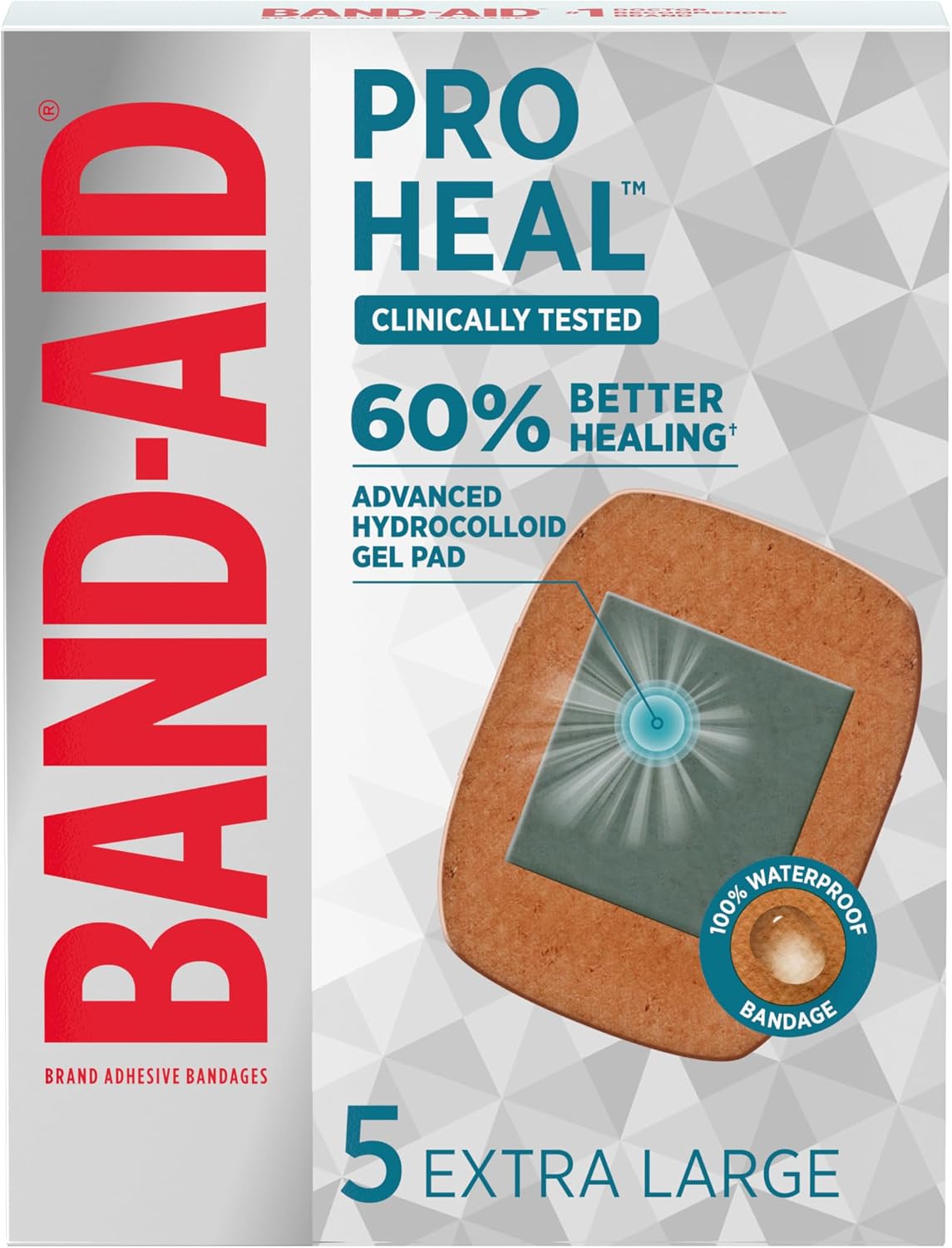 BAND-AID Brand Pro Heal Adhesive Ba...
