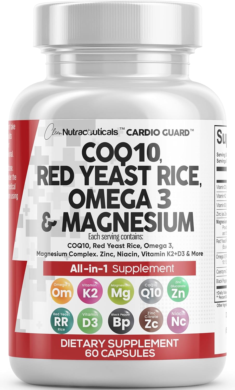 Clean Nutraceuticals COQ10 200mg Re...