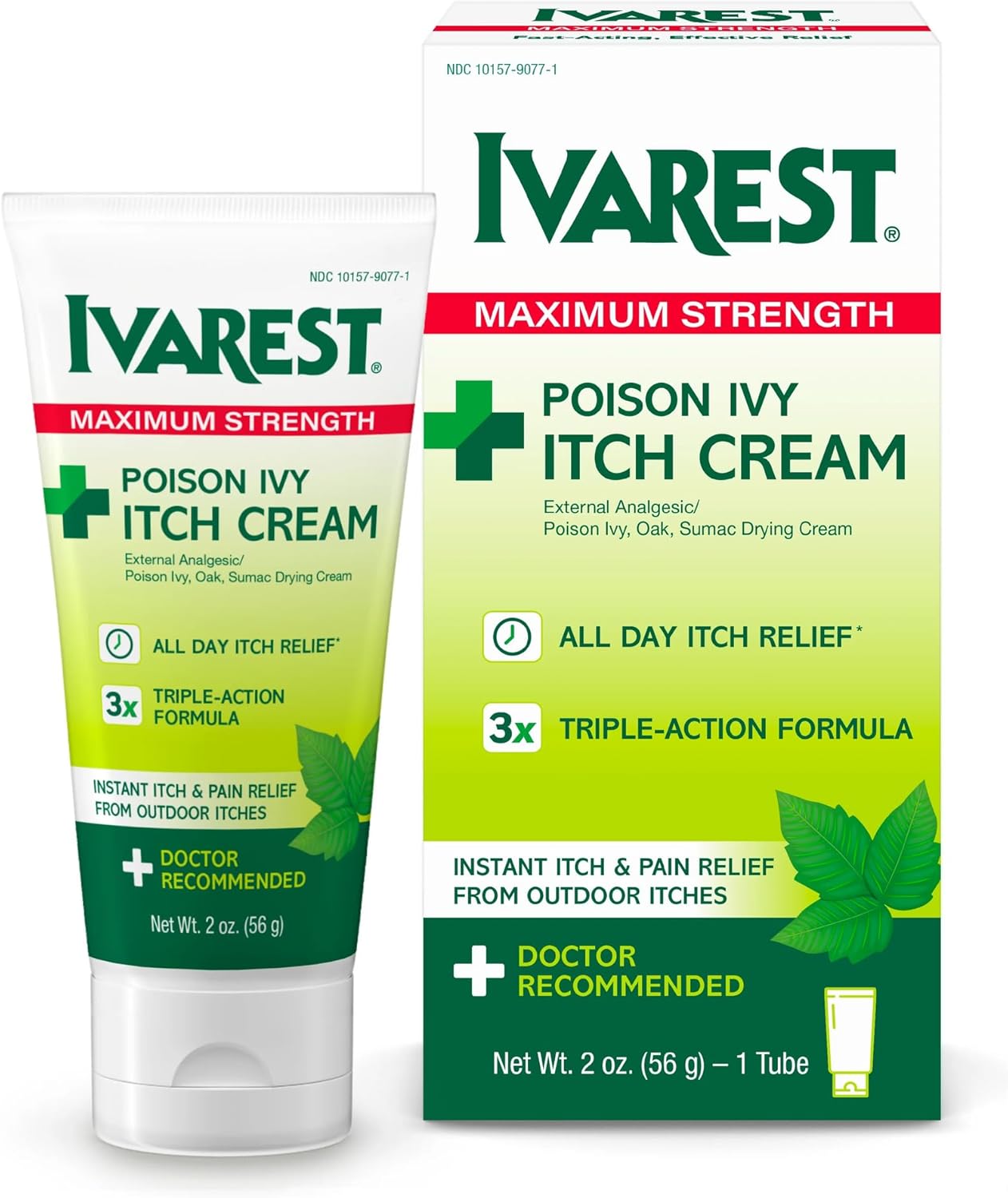 Ivarest Poison Ivy Itch Cream, 2 oz...