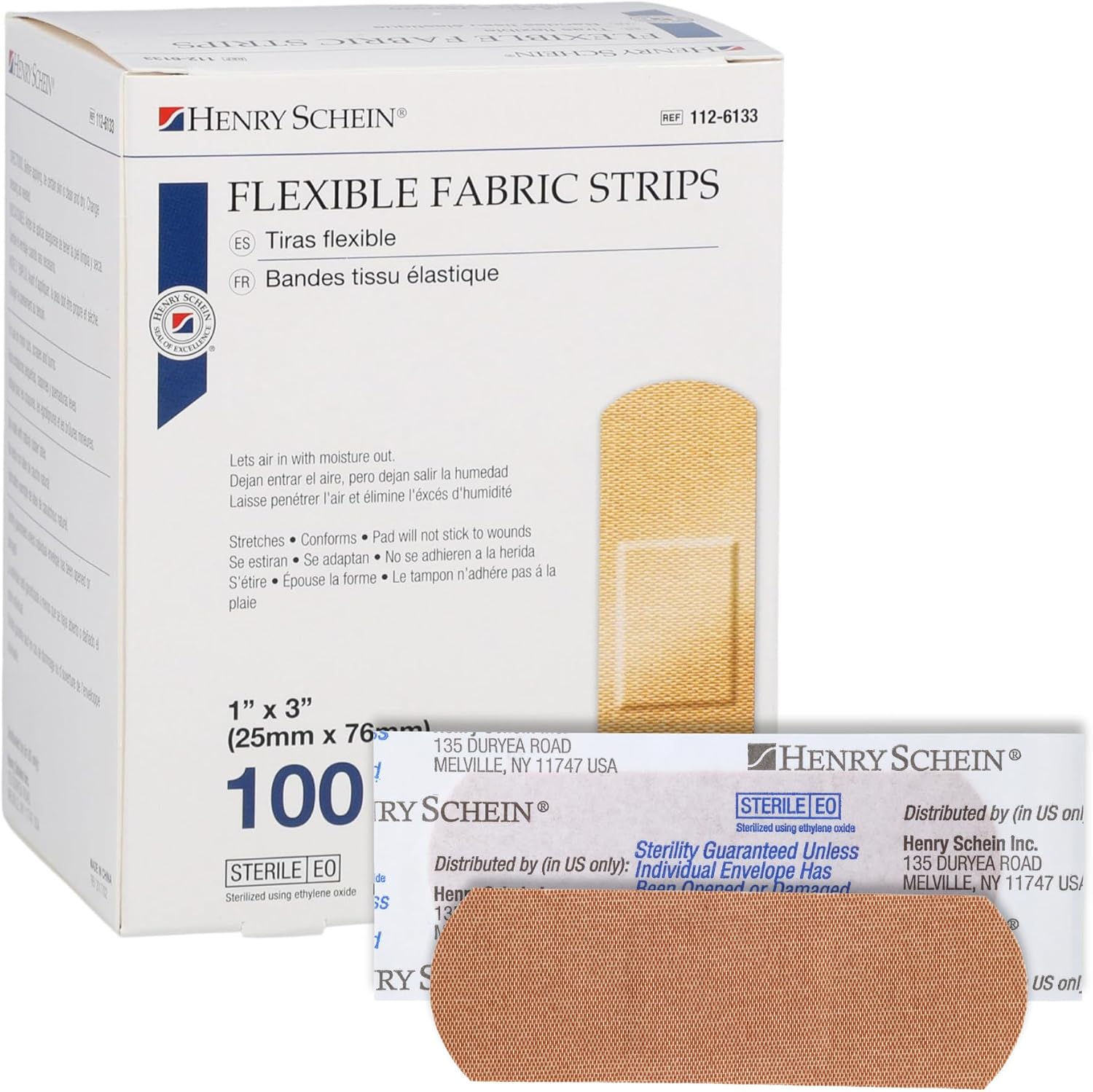 Henry Schein Adhesive Fabric Strip ...