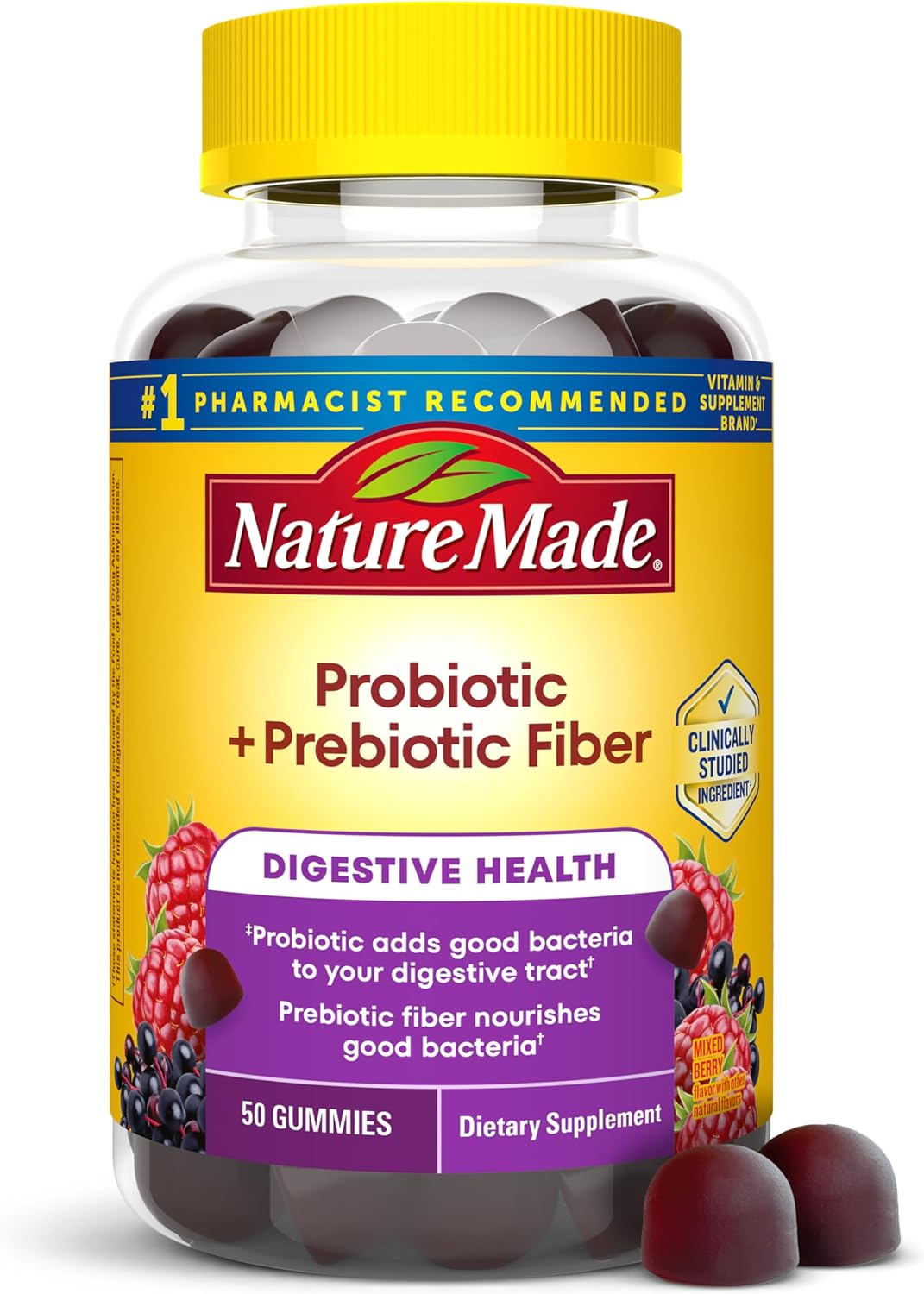 Nature Made Probiotic + Prebiotic F...