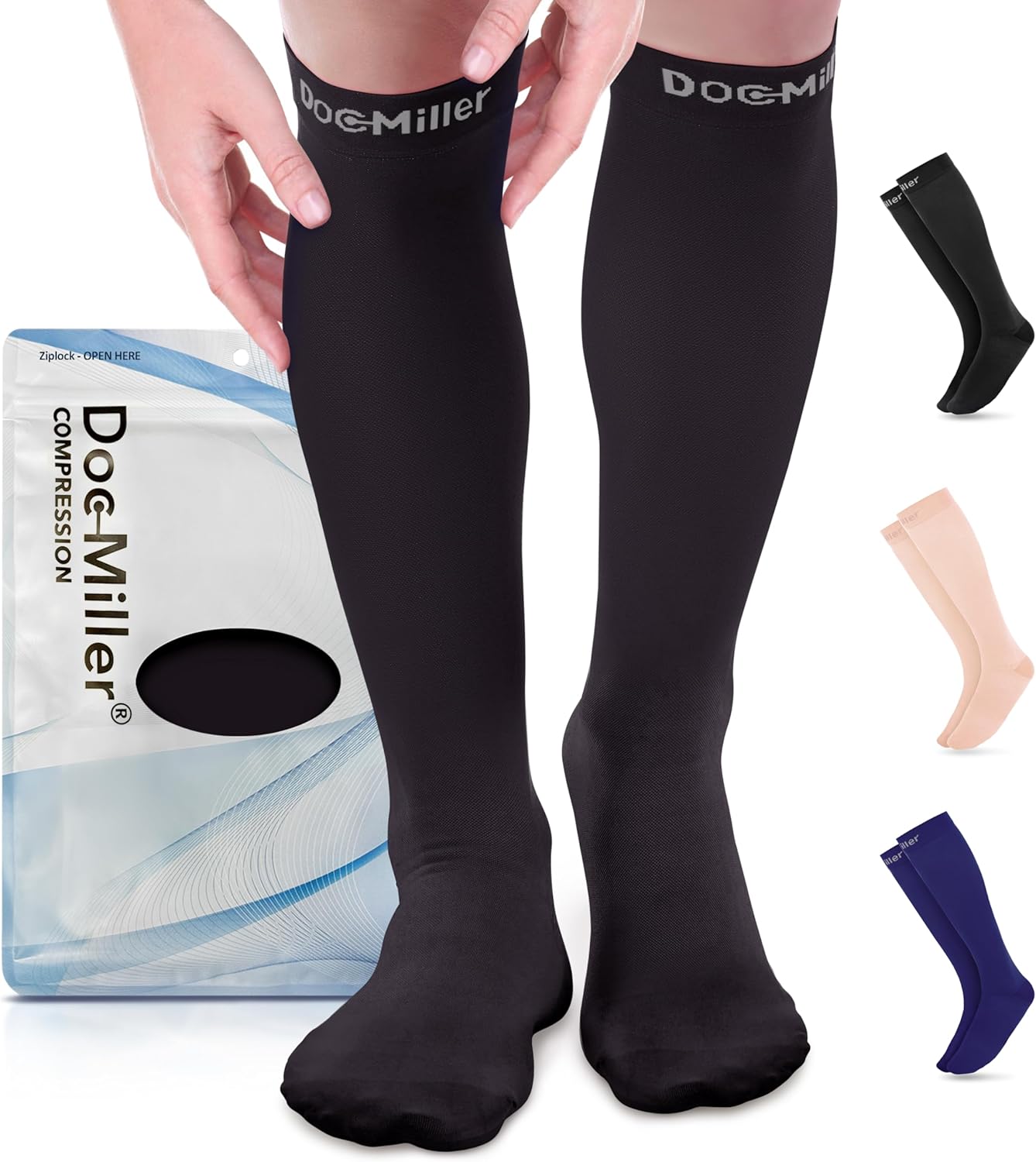 Doc Miller Compression Socks 15-20m...