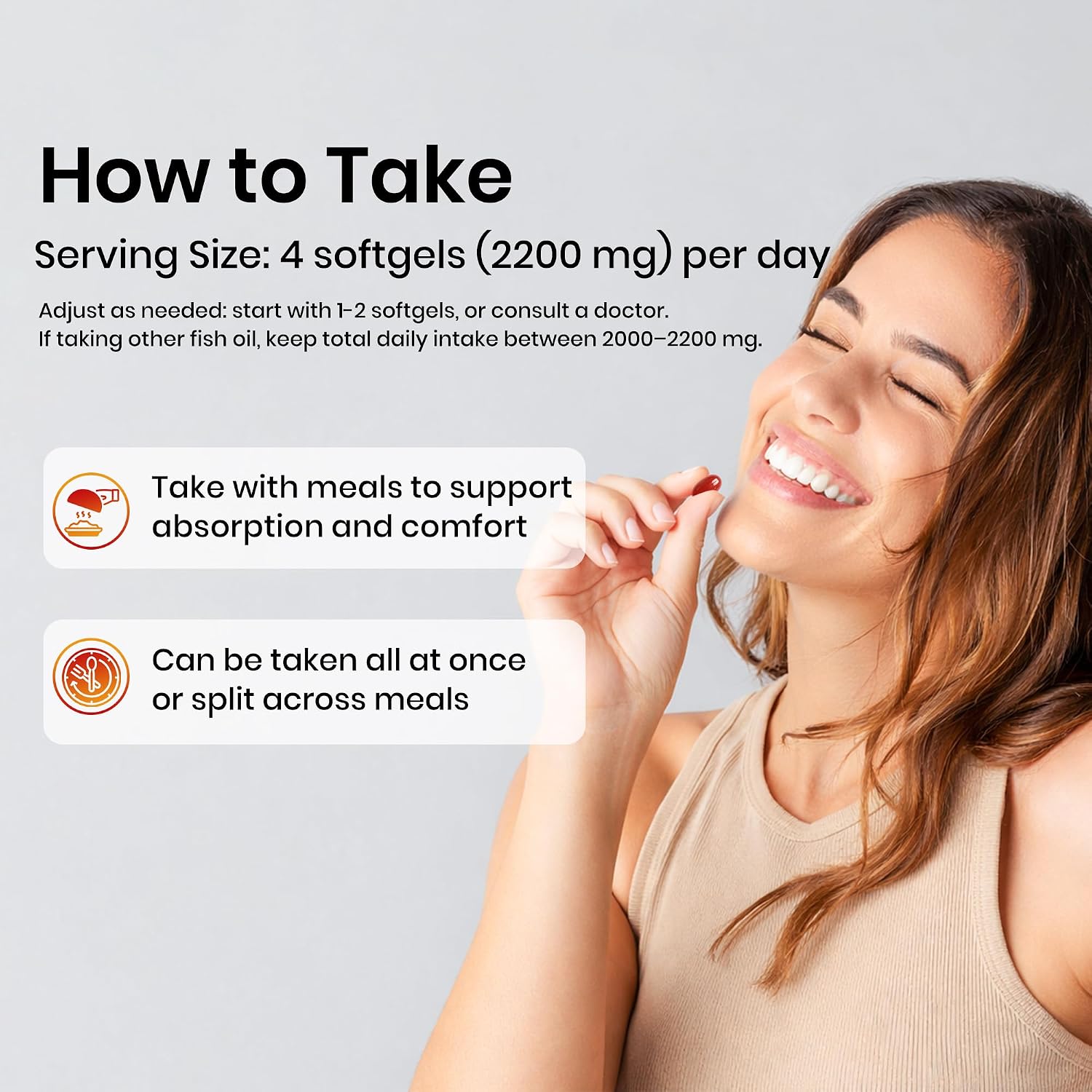 Omega 3 Fish Oil Supplements with CoQ10 for Daily Wellness Support - Image 9