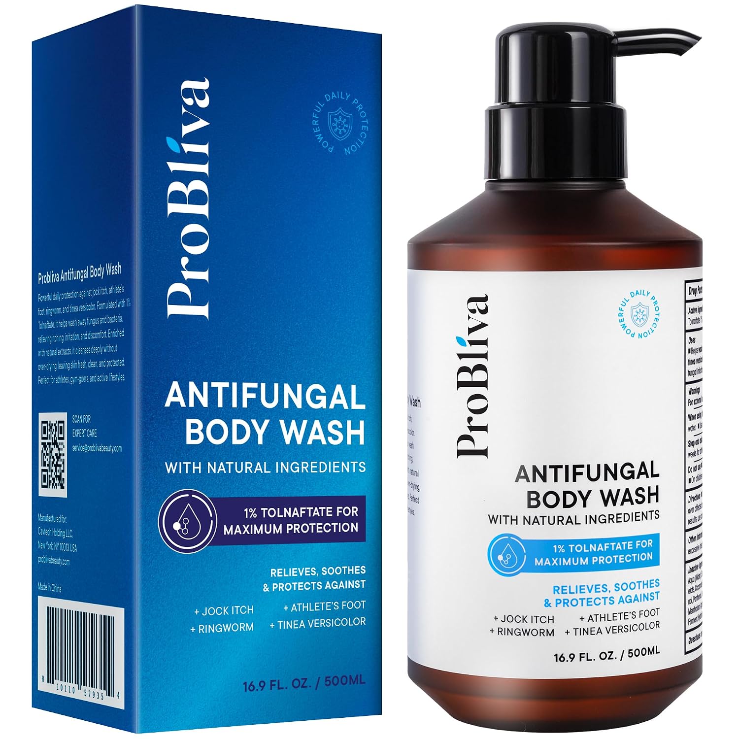 Antifungal Body Wash Treatment Soap...