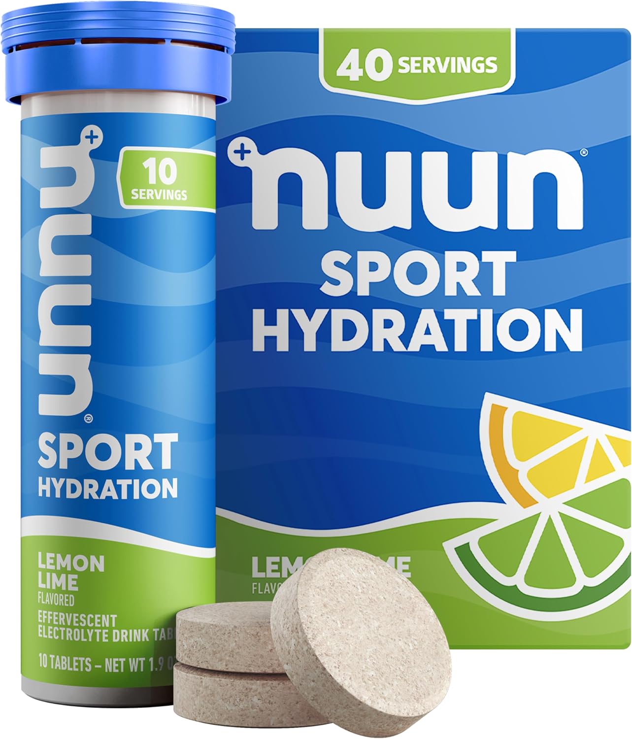 Nuun Sport Electrolyte Tablets Lemo...