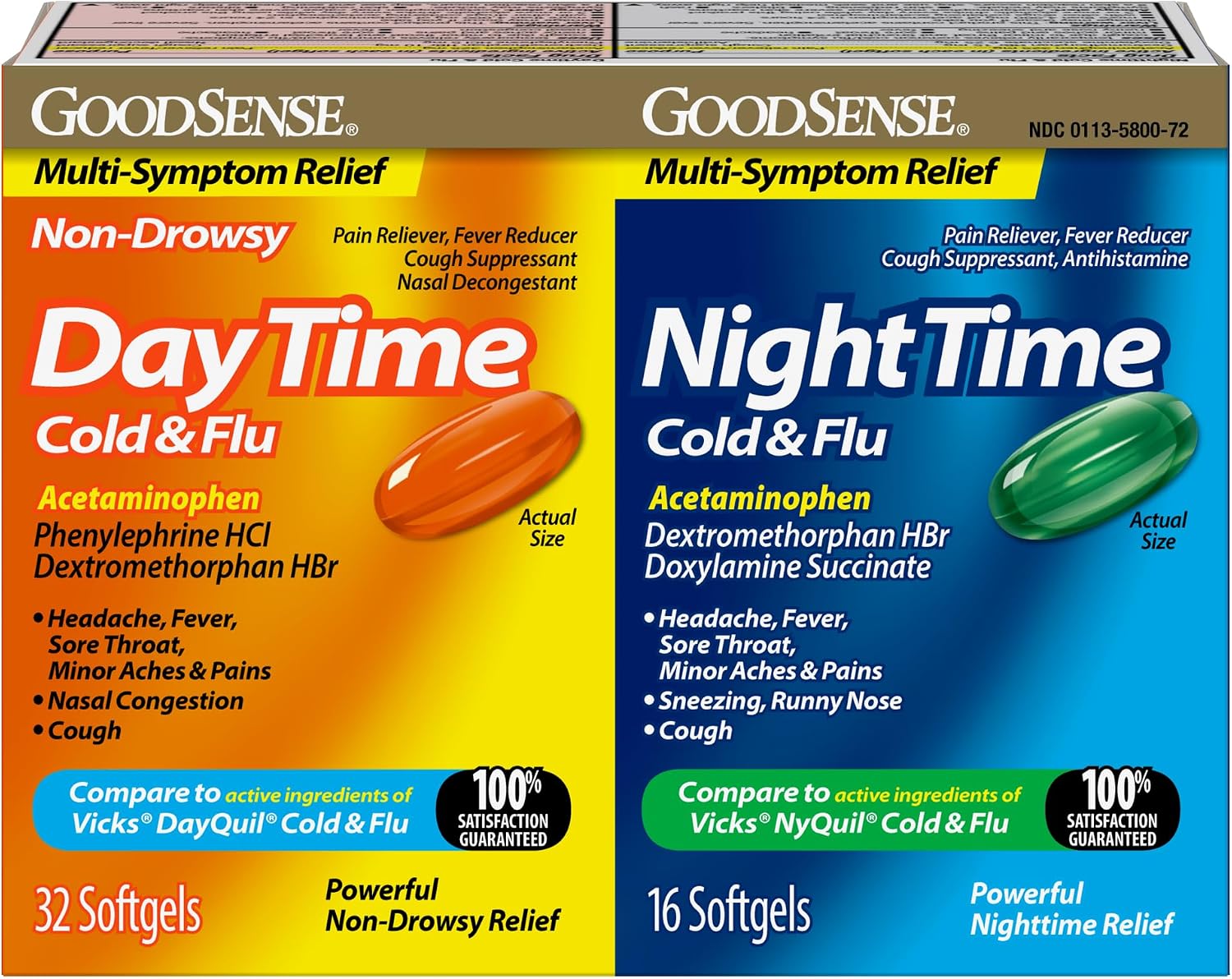 Good Sense Cold and Flu Relief Comb...