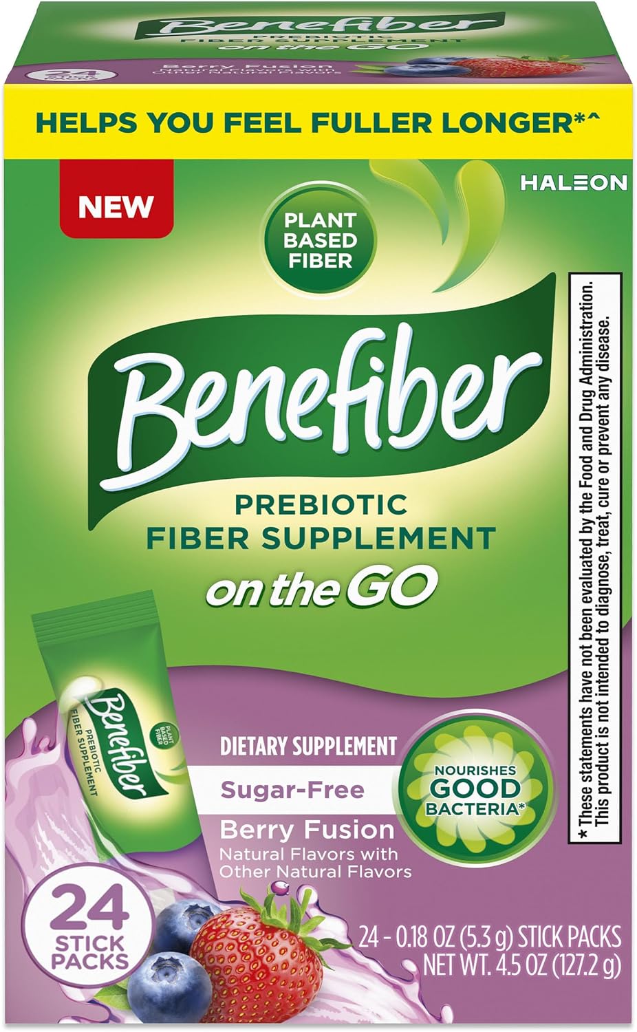 Benefiber Prebiotic Fiber Supplemen...