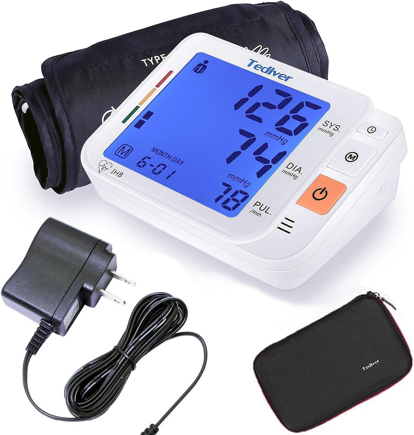 Digital Blood Pressure Monitor, Lar...