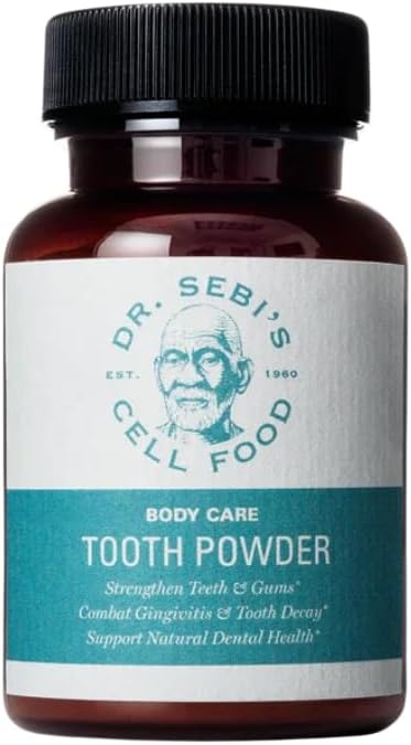 Dr. Sebi’s Tooth Powder – W...
