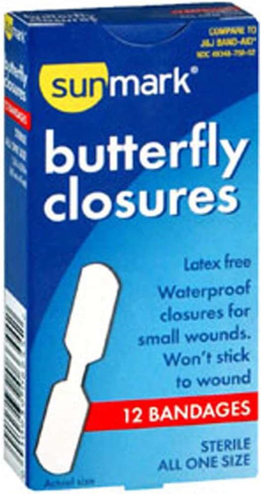 Sunmark Waterproof Butterfly Closur...